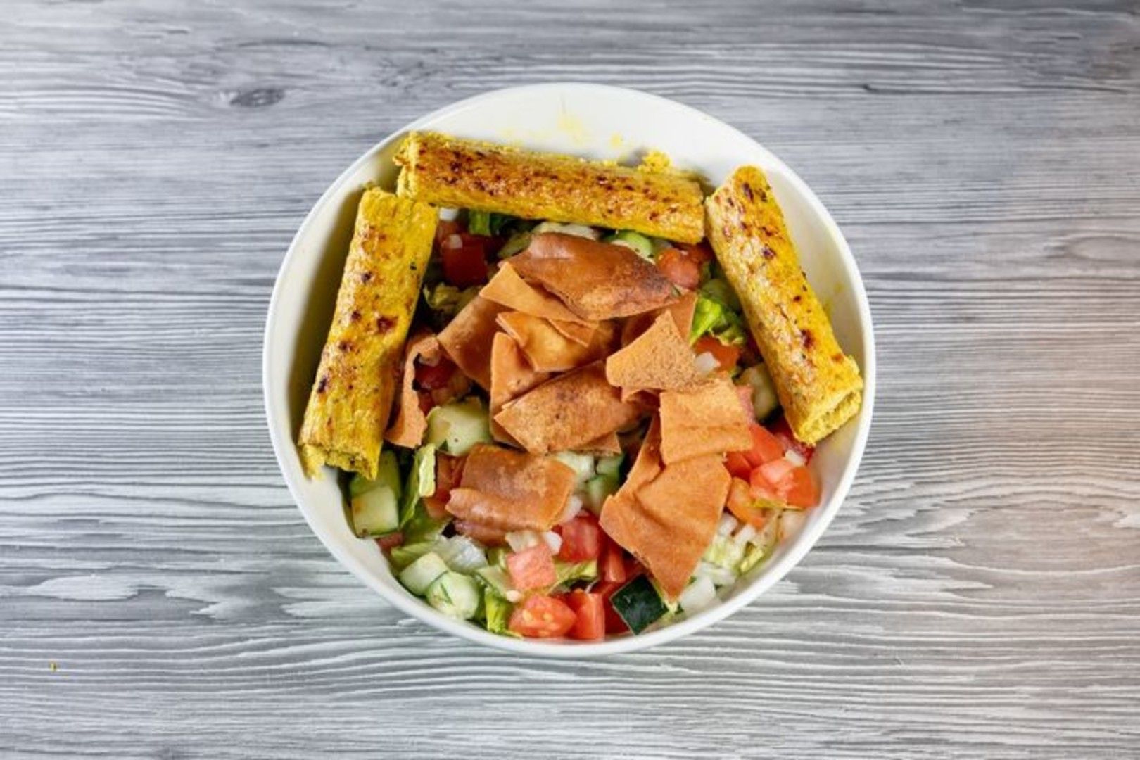 Ground Chicken (Kofta) Salad