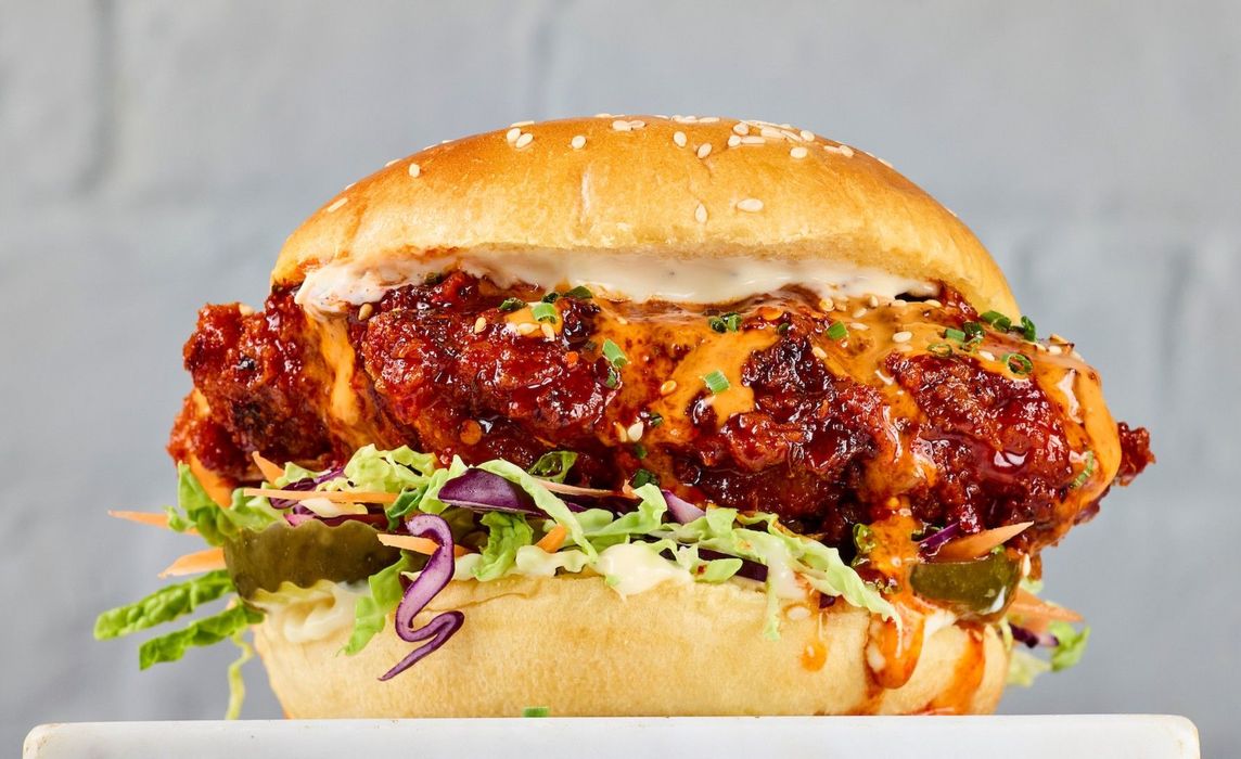 Honey Sriracha Burger