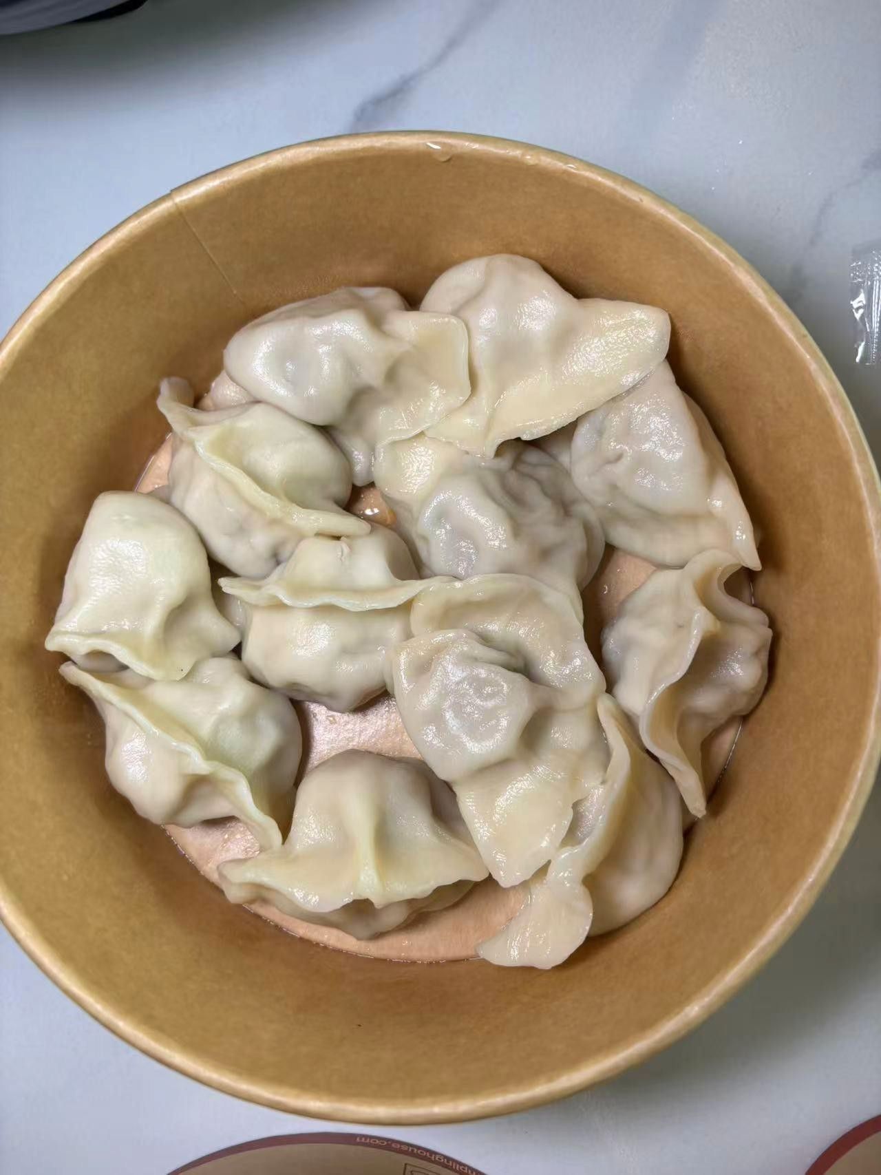Pork Intestine And Green Pepper Dumplings (12Pcs)
