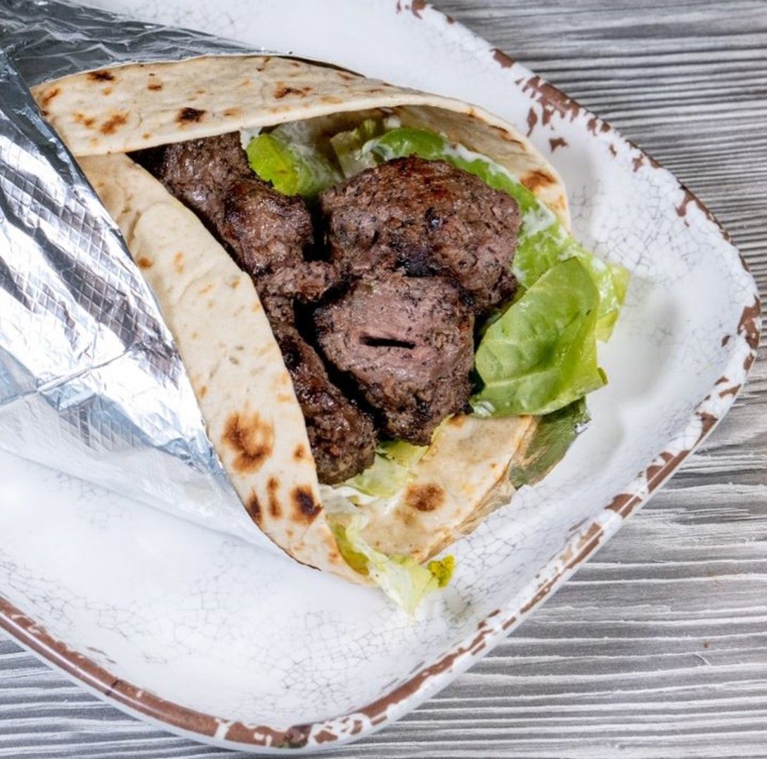 Lamb Kabob Wrap