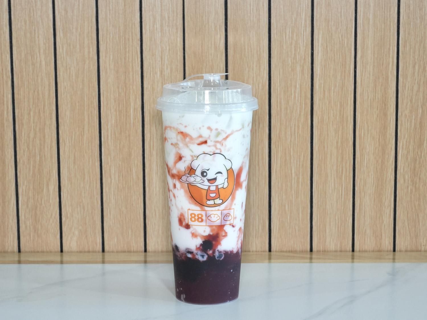 Strawberry Milk Boba Tea