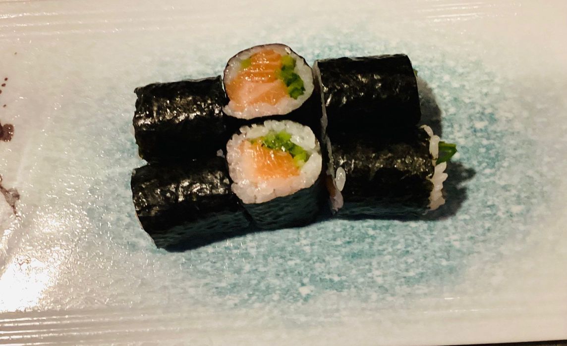 Salmon Jalapeno Roll.
