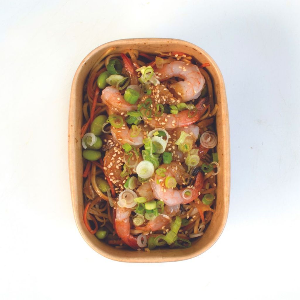 Yakiosba de Langostino