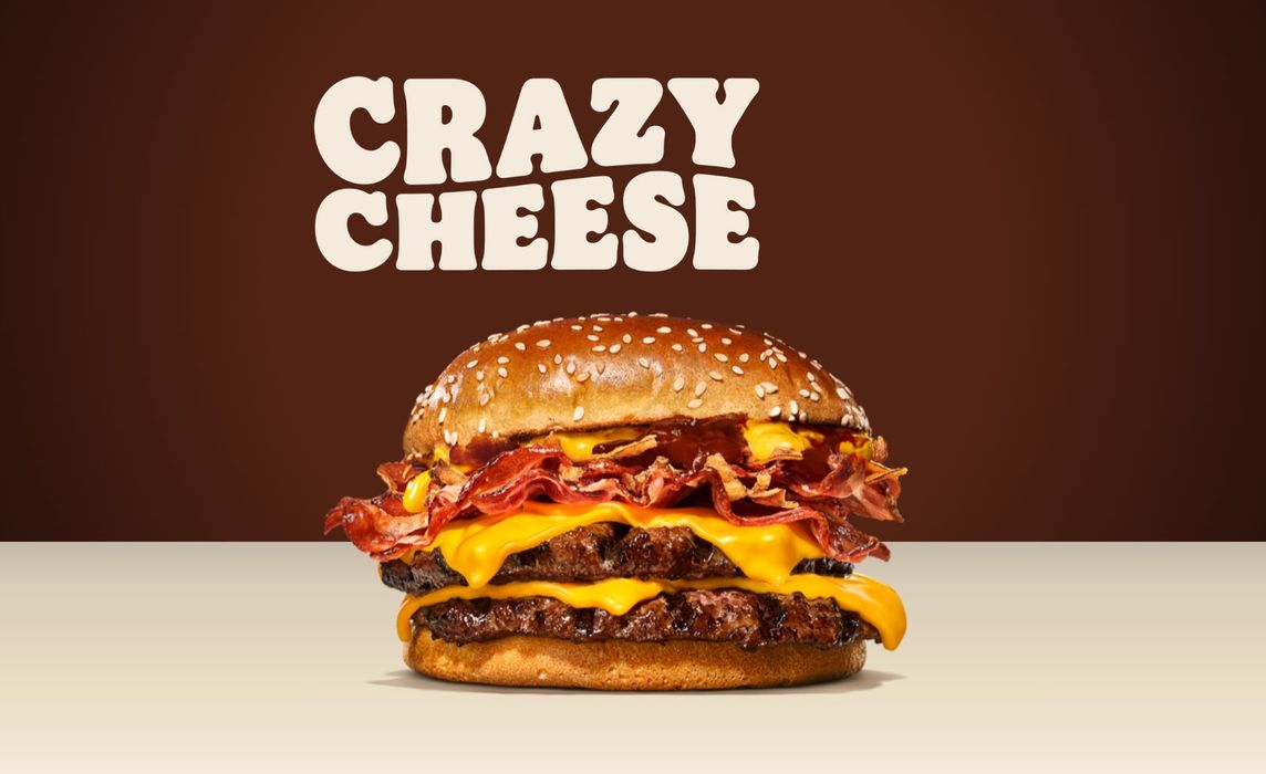 Crazy Cheese BBQ Double