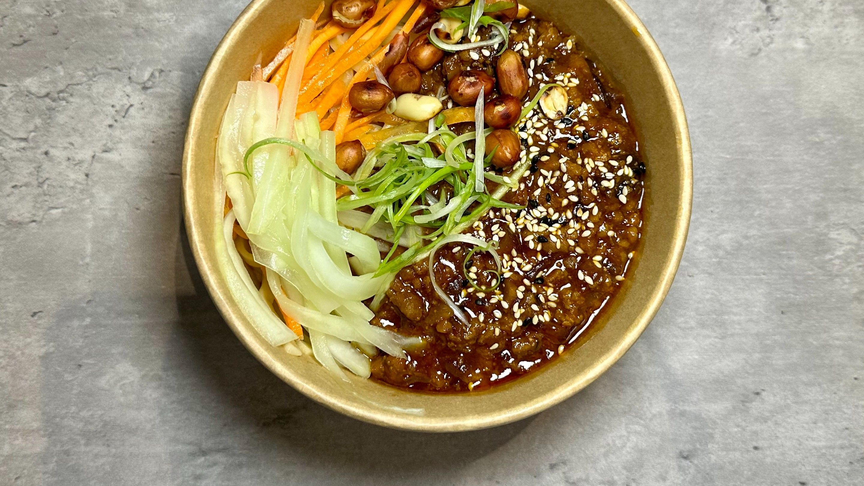 Spicy & Sour Jia Jang Noodle