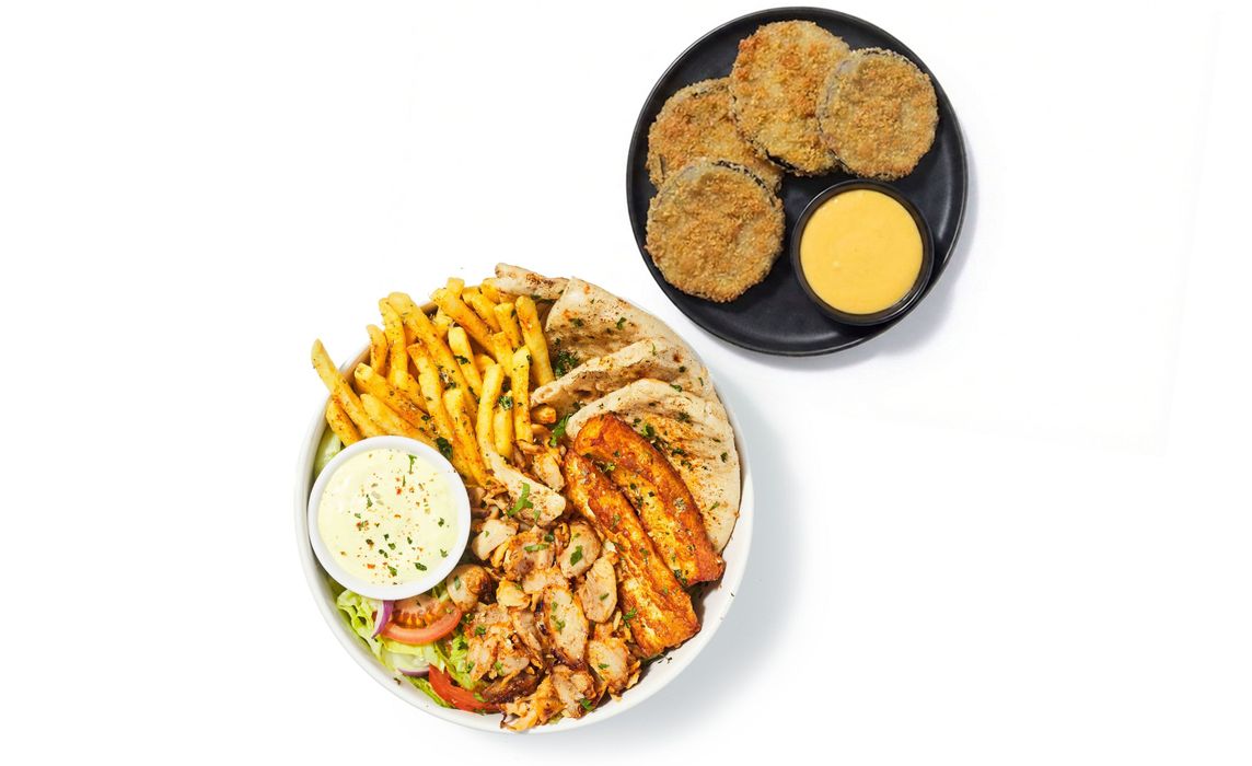 Plate & Fritters Combo