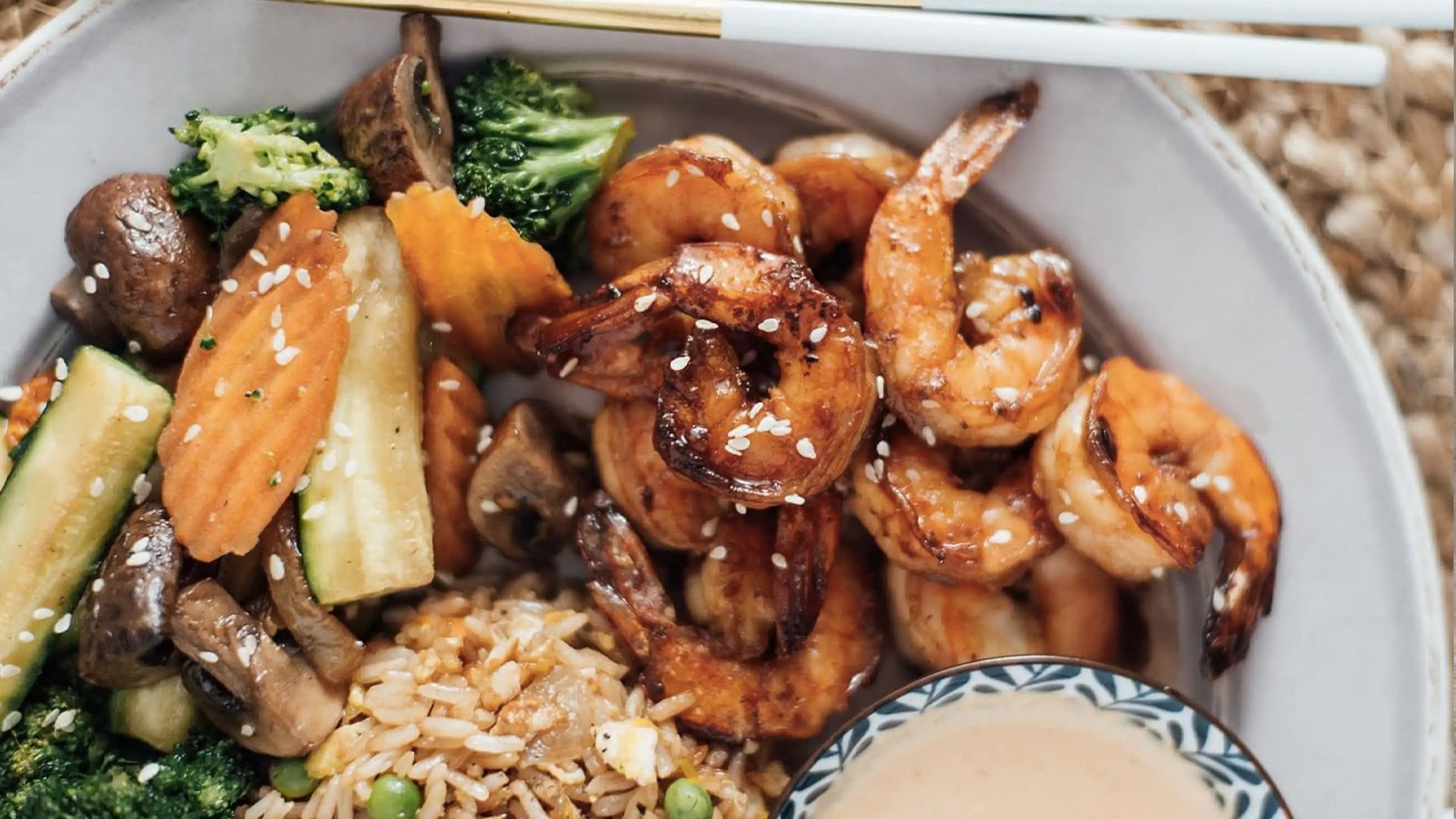 (L)Teriyaki Shrimp