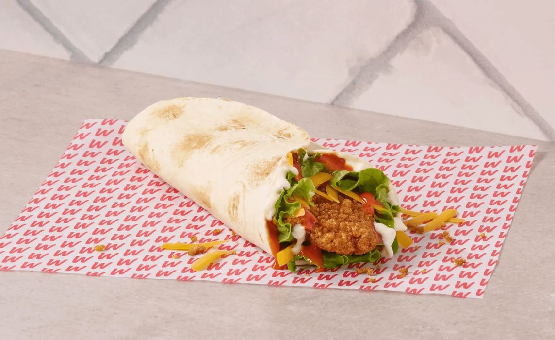 Spicy Buffalo Chicken Tender Wrap