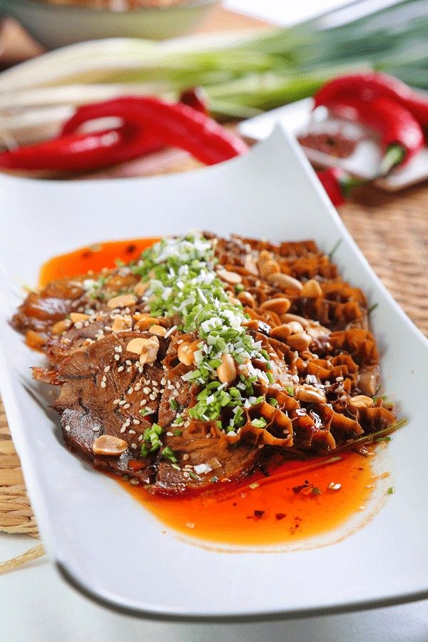 Sliced Beef And Ox Organ In Chili Sauce 夫妻肺片