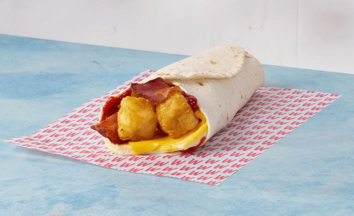 Bacon Egg & Cheese Breakfast Wrap
