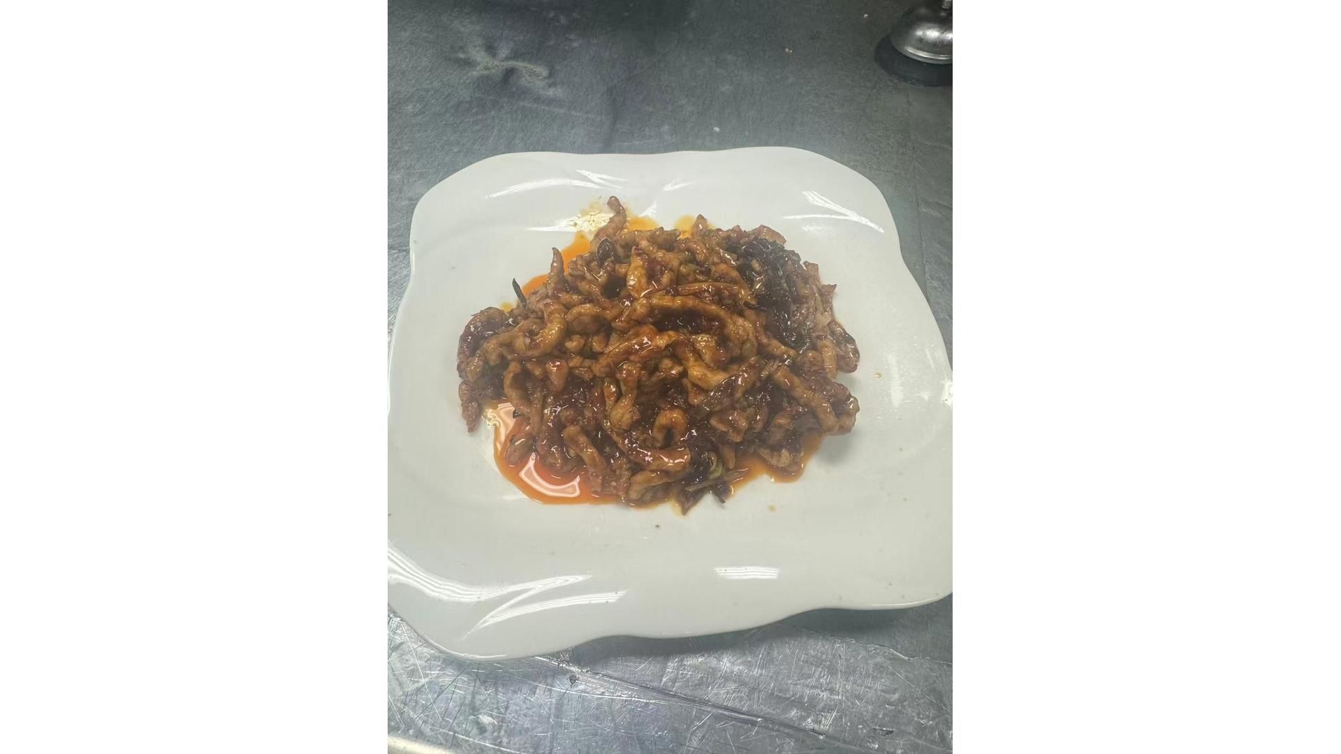 Sichuan Shredded Pork w.Garlic Sauce-鱼香肉丝