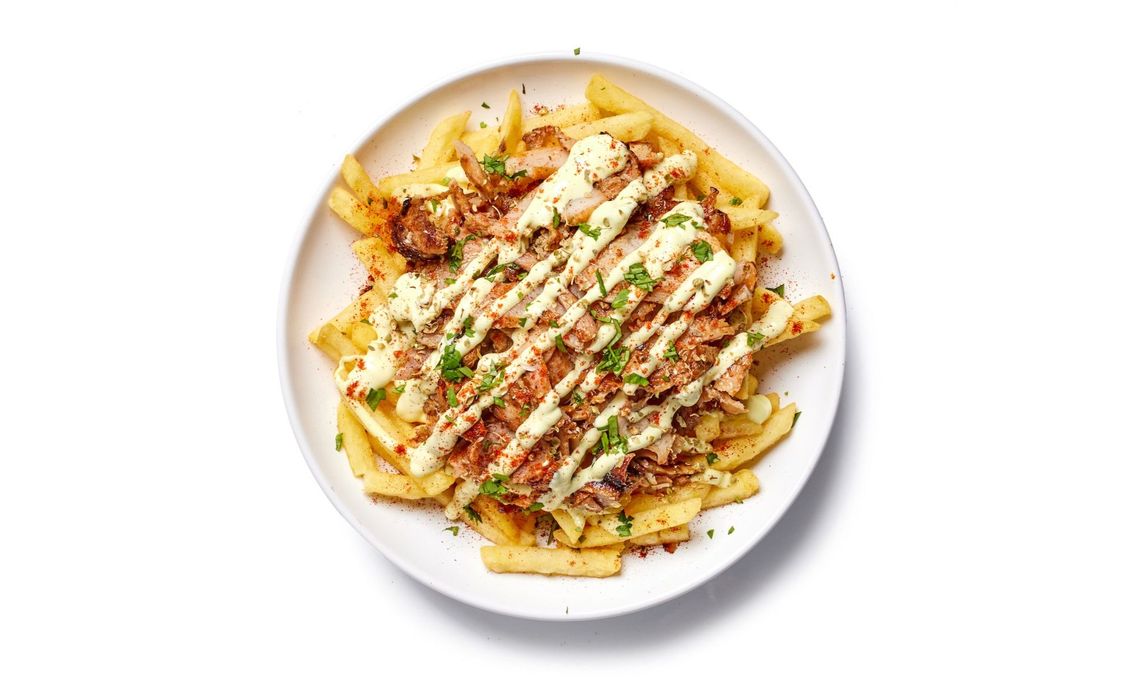 Loaded Gyros Fries