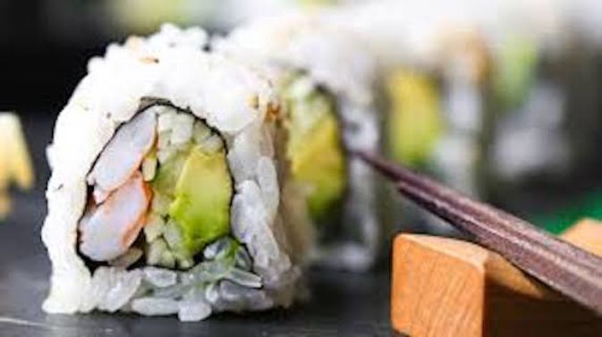 Shrimp Avocado Roll.