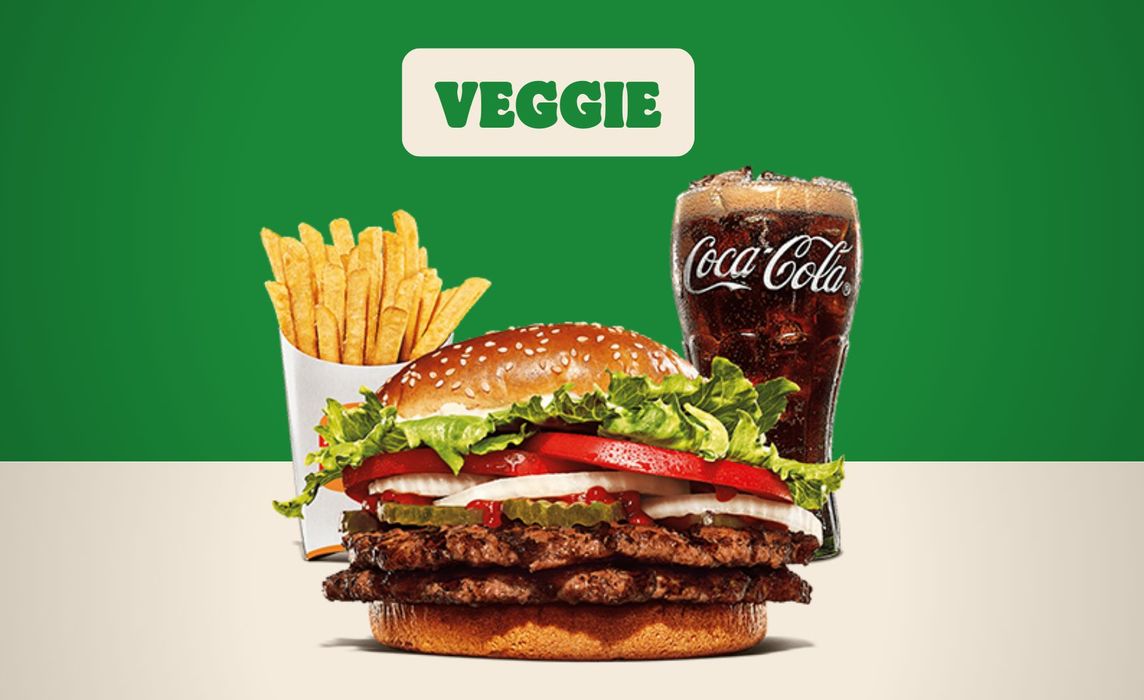 Menu Veggie Double Whopper®