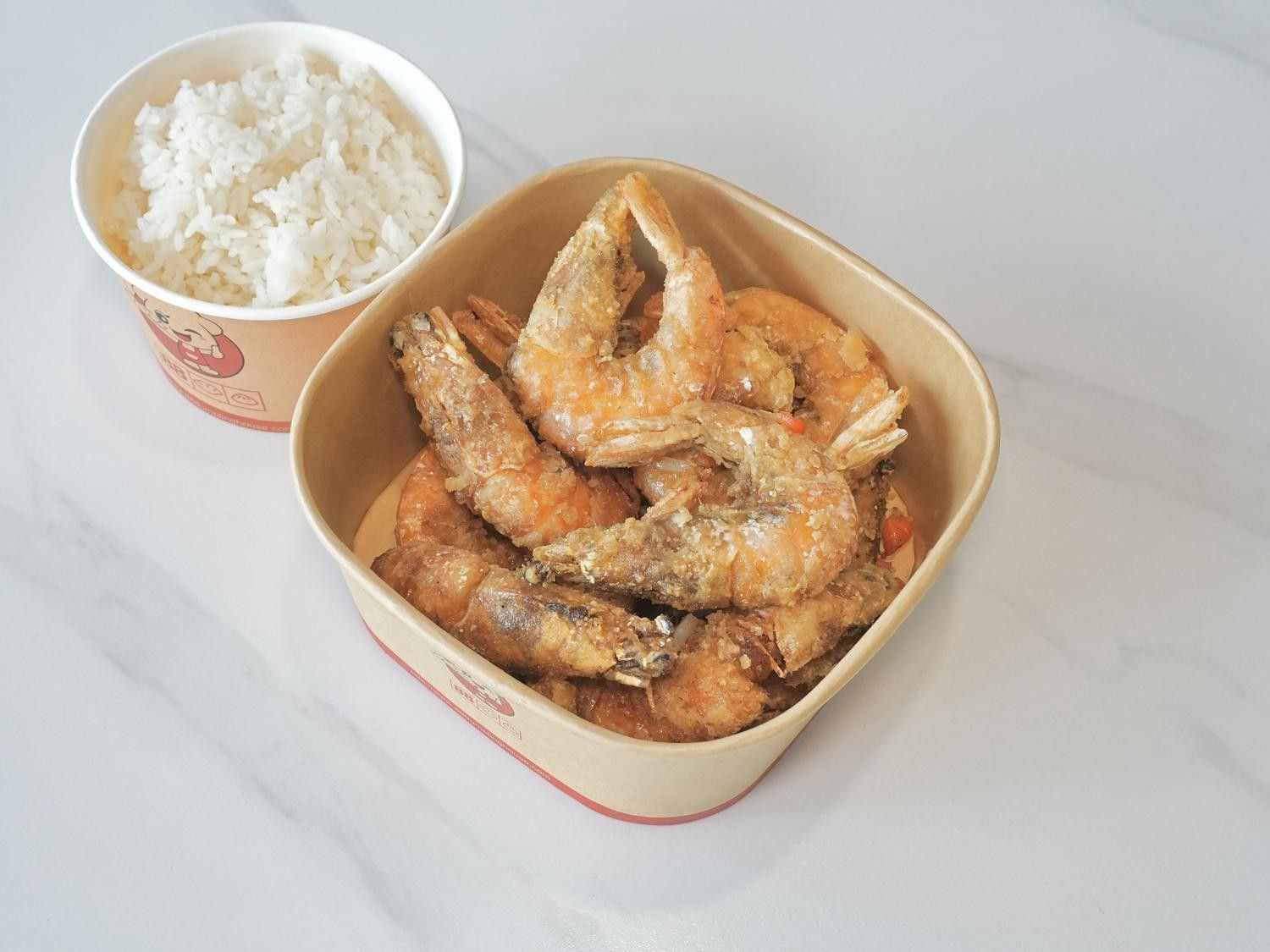 Salt & Pepper Shrimp 🌶️ (W. Rice)