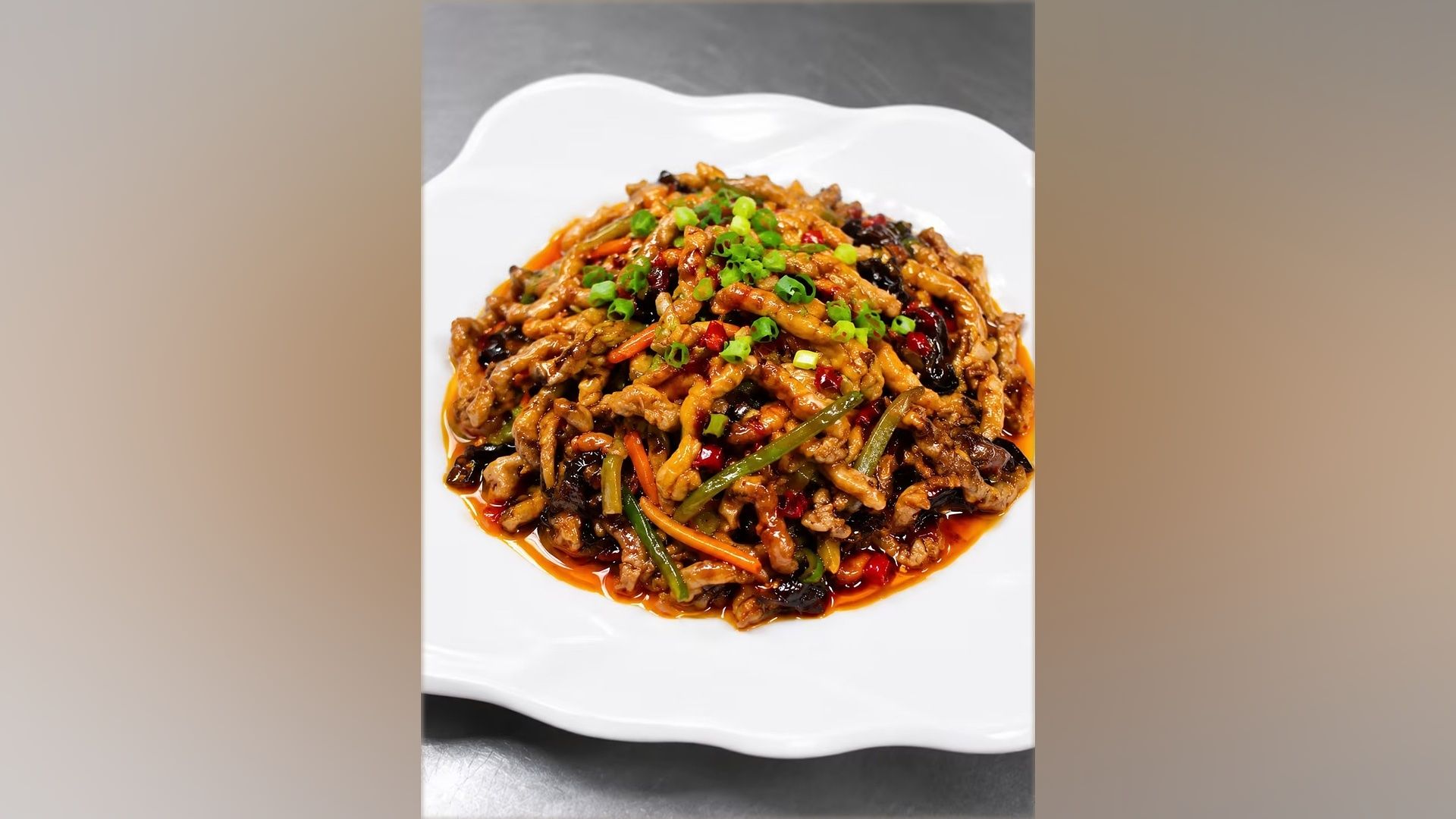 Sichuan Shredded Pork w.Garlic Sauce-鱼香肉丝