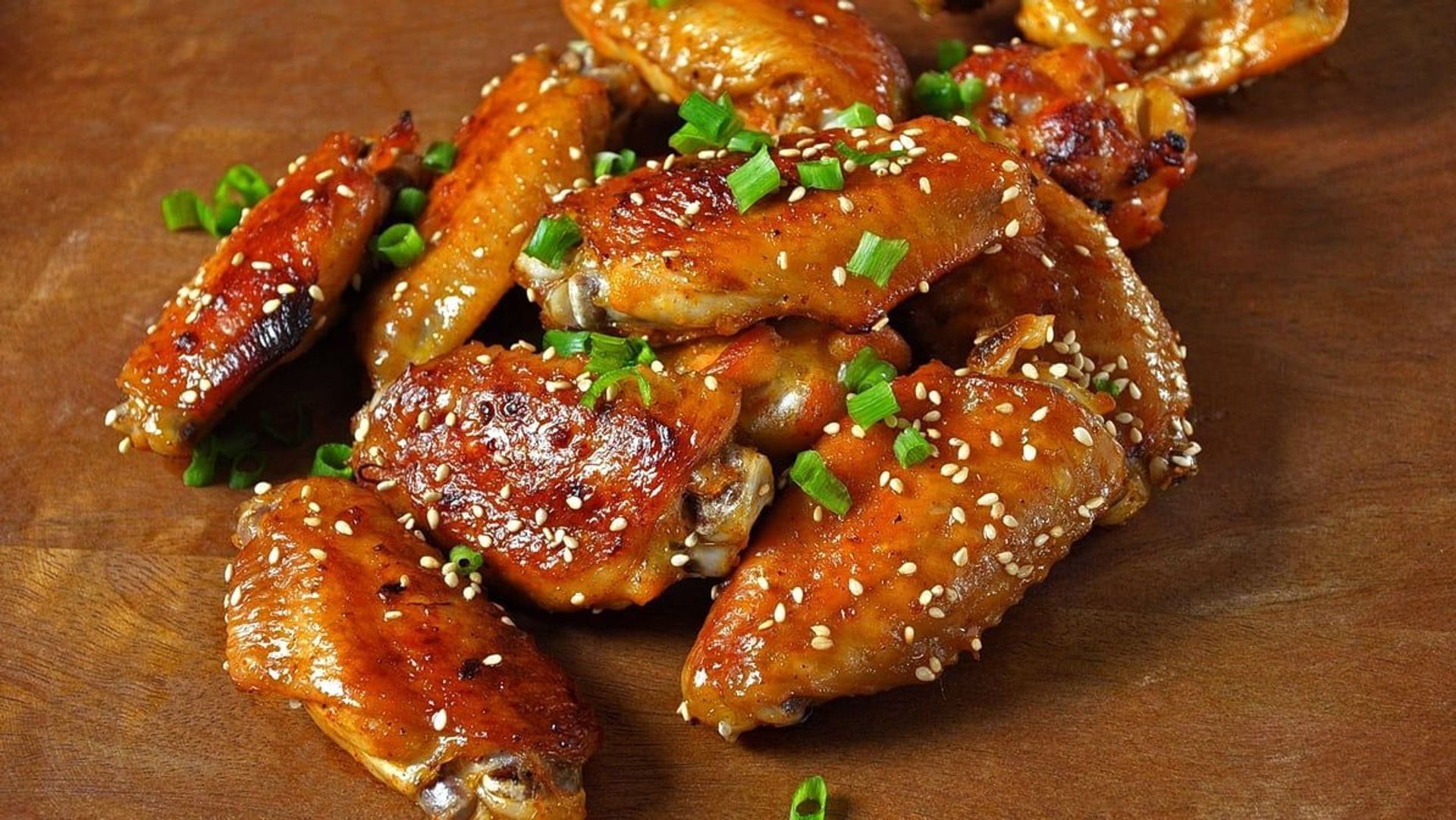 Honey Garlic K-BBQ Wings