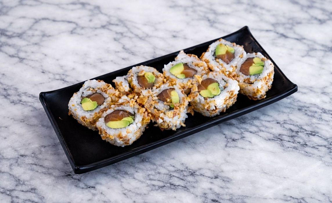 Crispy saumon avocat