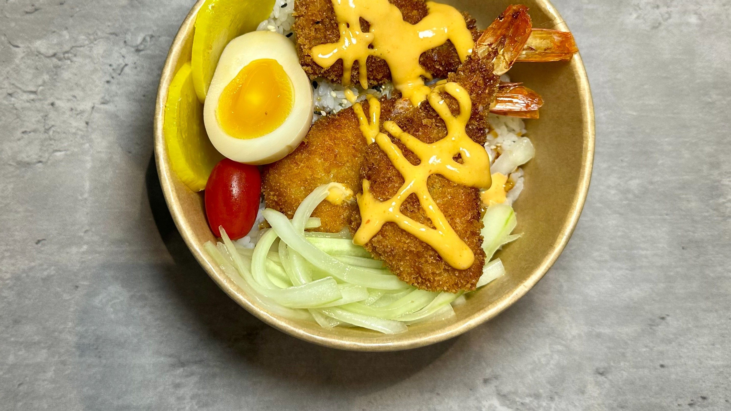 Shrimp Tempura Don