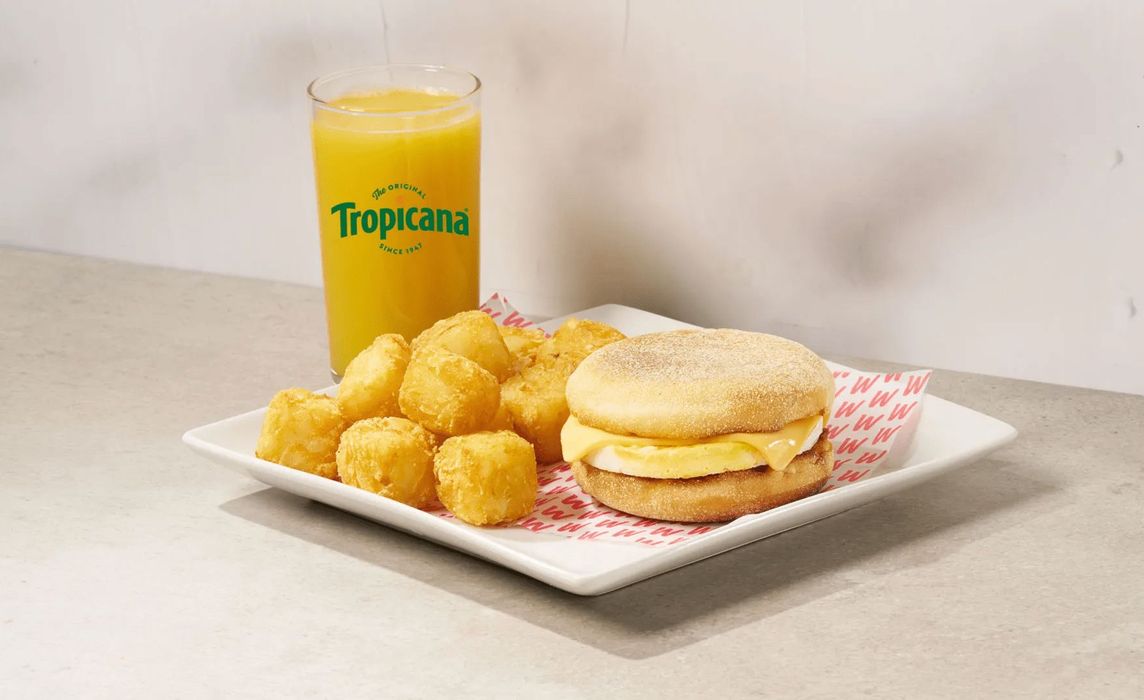 Classic Egg & Cheese Sandwich Combo - Large