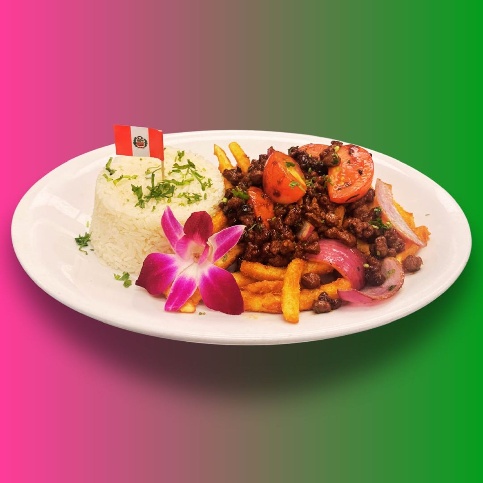 VEGAN LOMO SALTADO