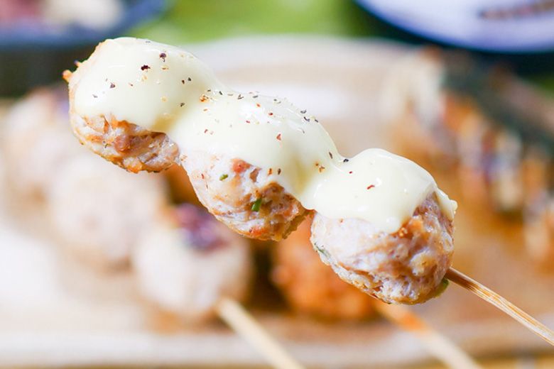 Cheese Tsukune (1 skewer)