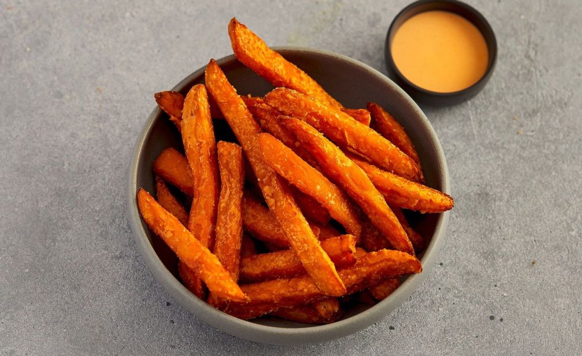 Umami seasoned Sweet Potato Fries