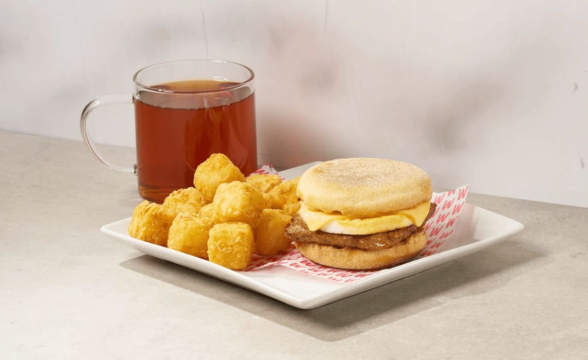 Classic Sausage, Egg & Cheese Sandwich Combo - Large