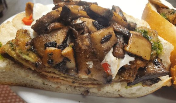 Portobello Mushroom Hero