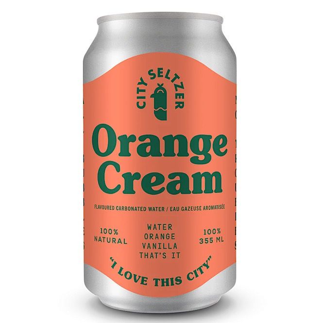 City Seltzer Orange Cream
