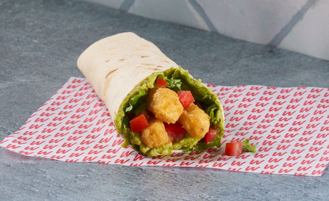 Avocado Halloumi Wrap