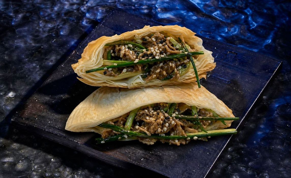 Crispy Shiitake Pocket