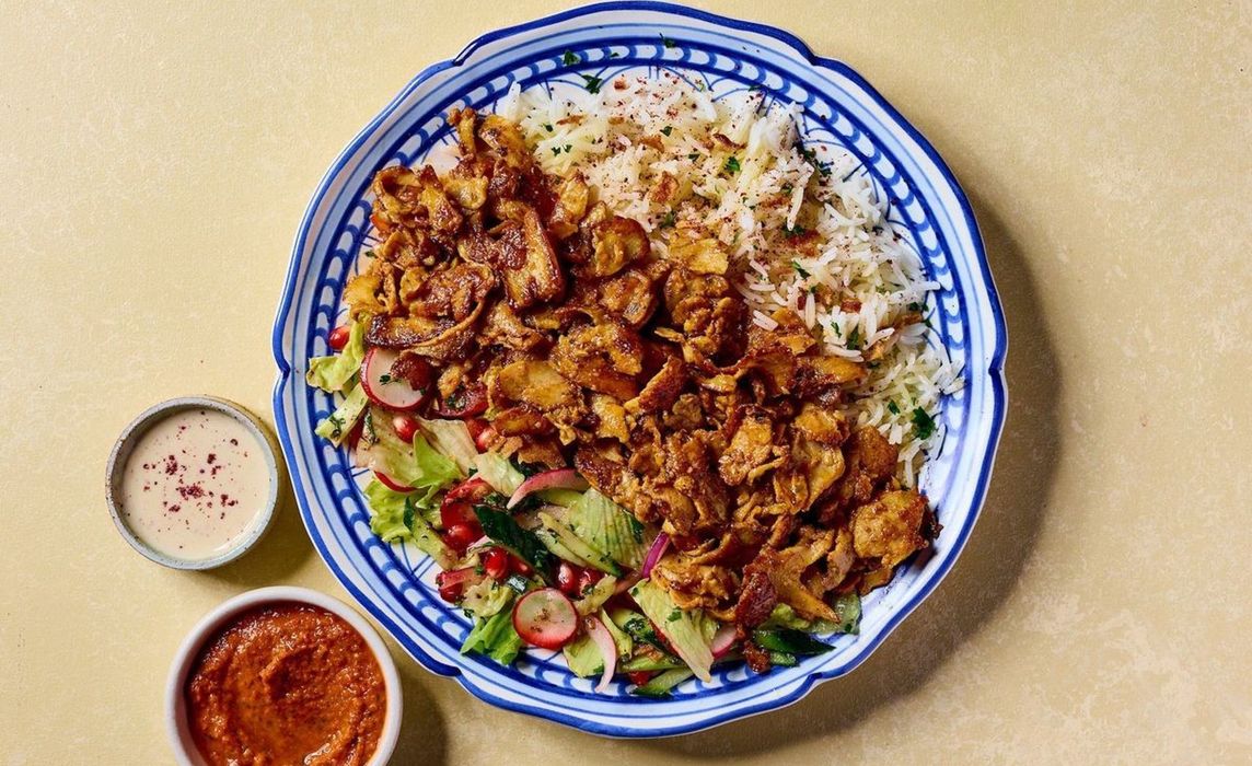 CHICKEN SHAWARMA PLATE