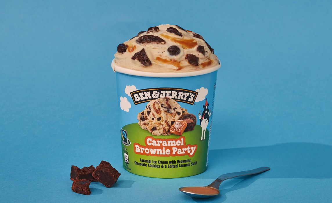 Ben & Jerry's Caramel Brownie Party 465ml