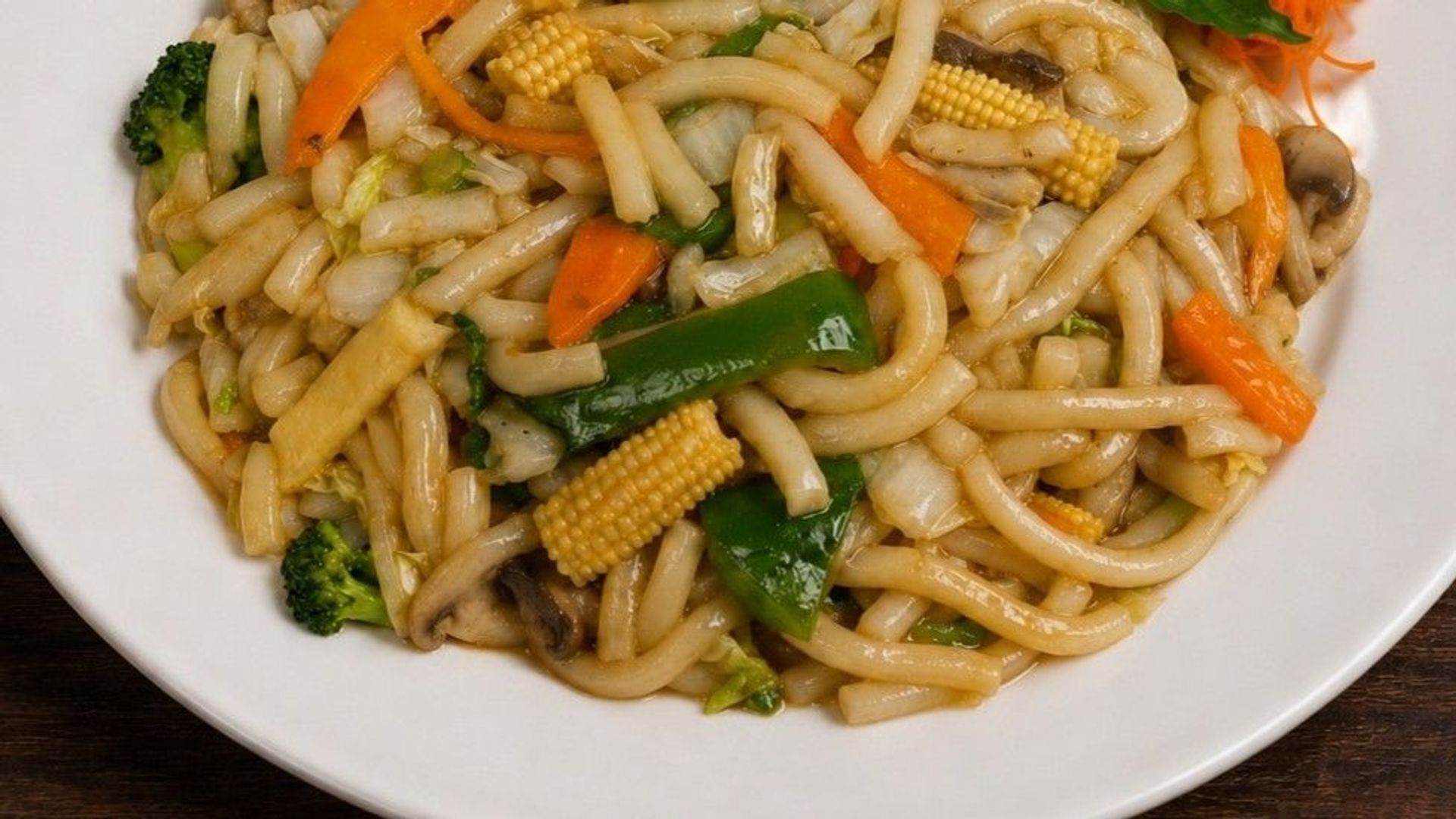 Vegetable Yaki Udon