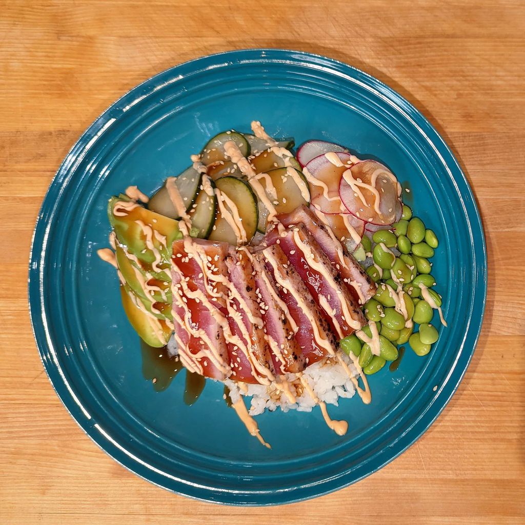 Seared Tuna Poke Bowl