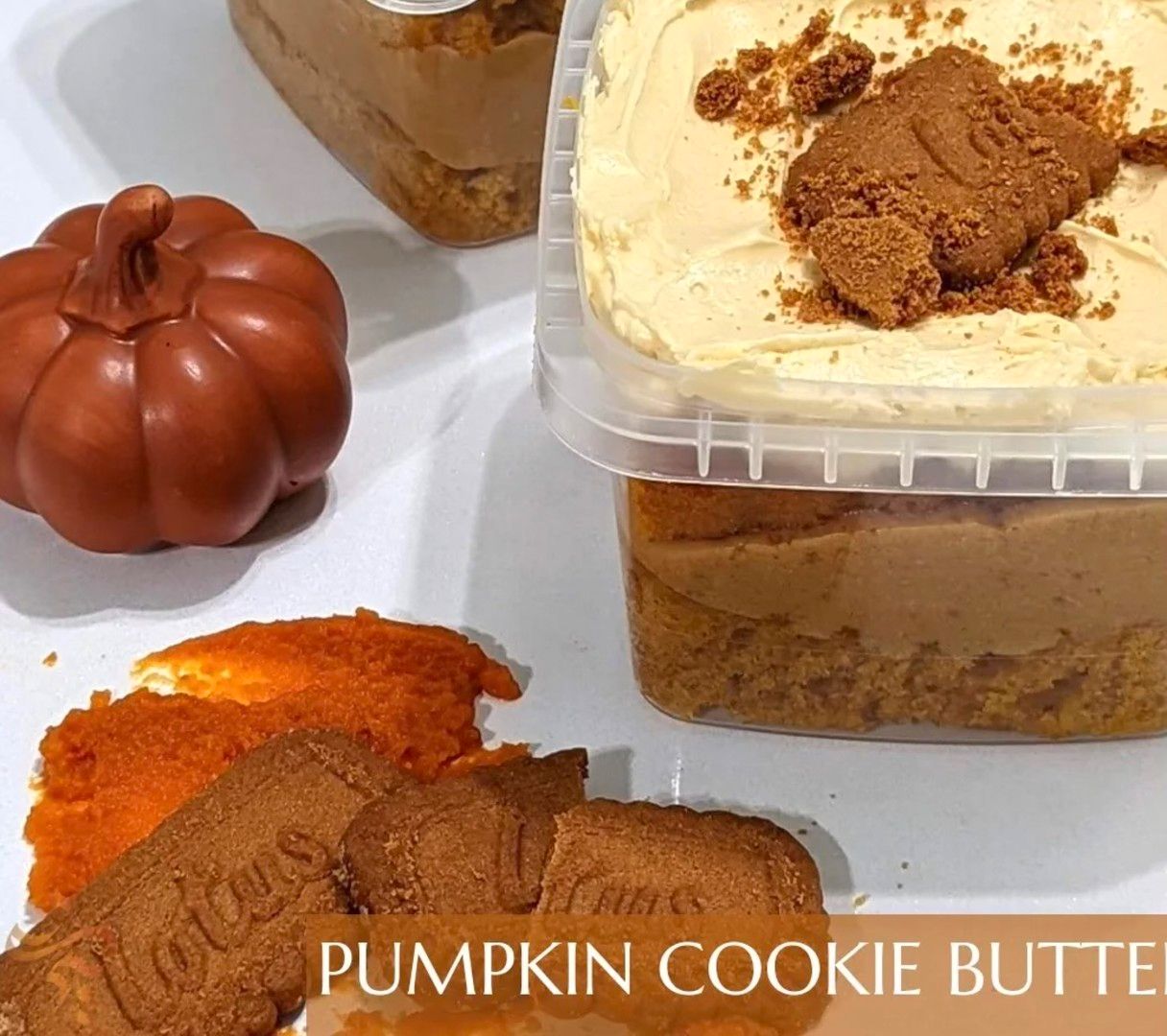 Pumpkin Latte Cake Cubed