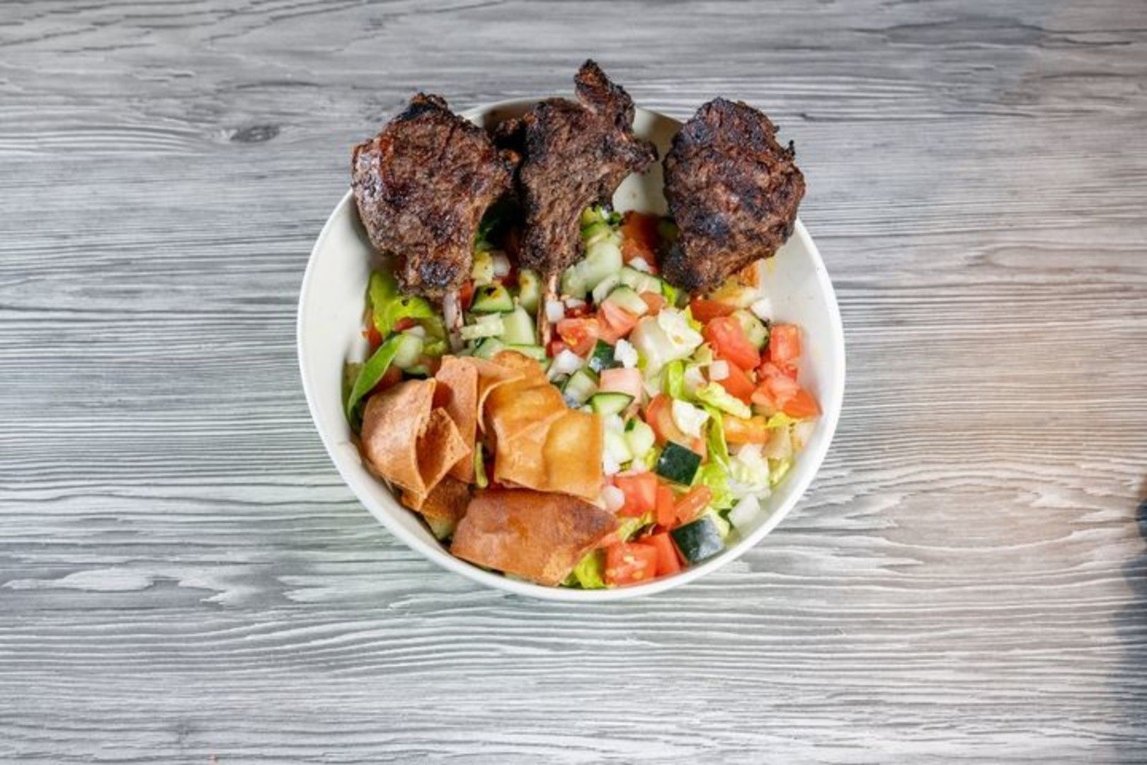 Lamb Chops Salad