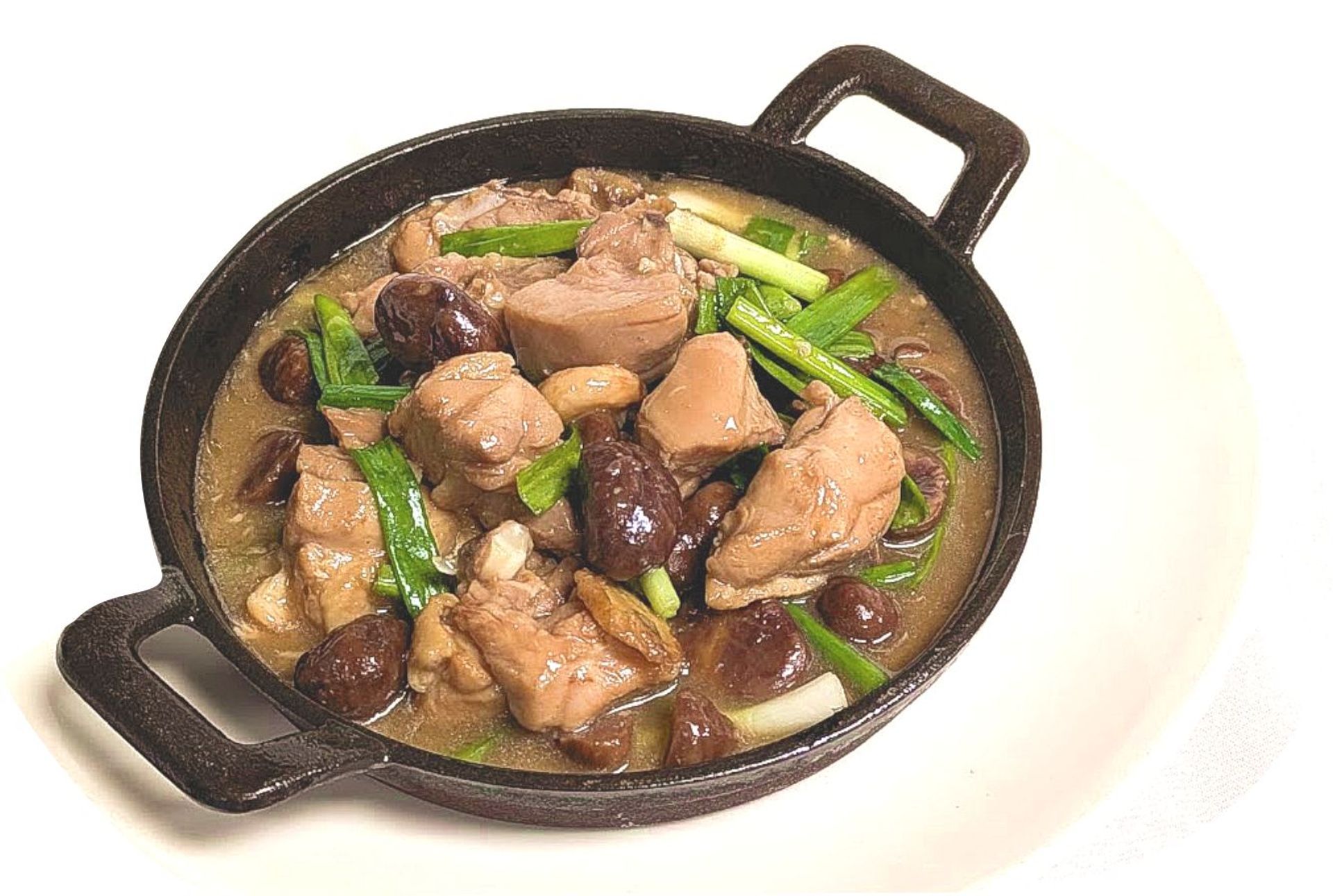 Chicken w. Chestnut in Pot