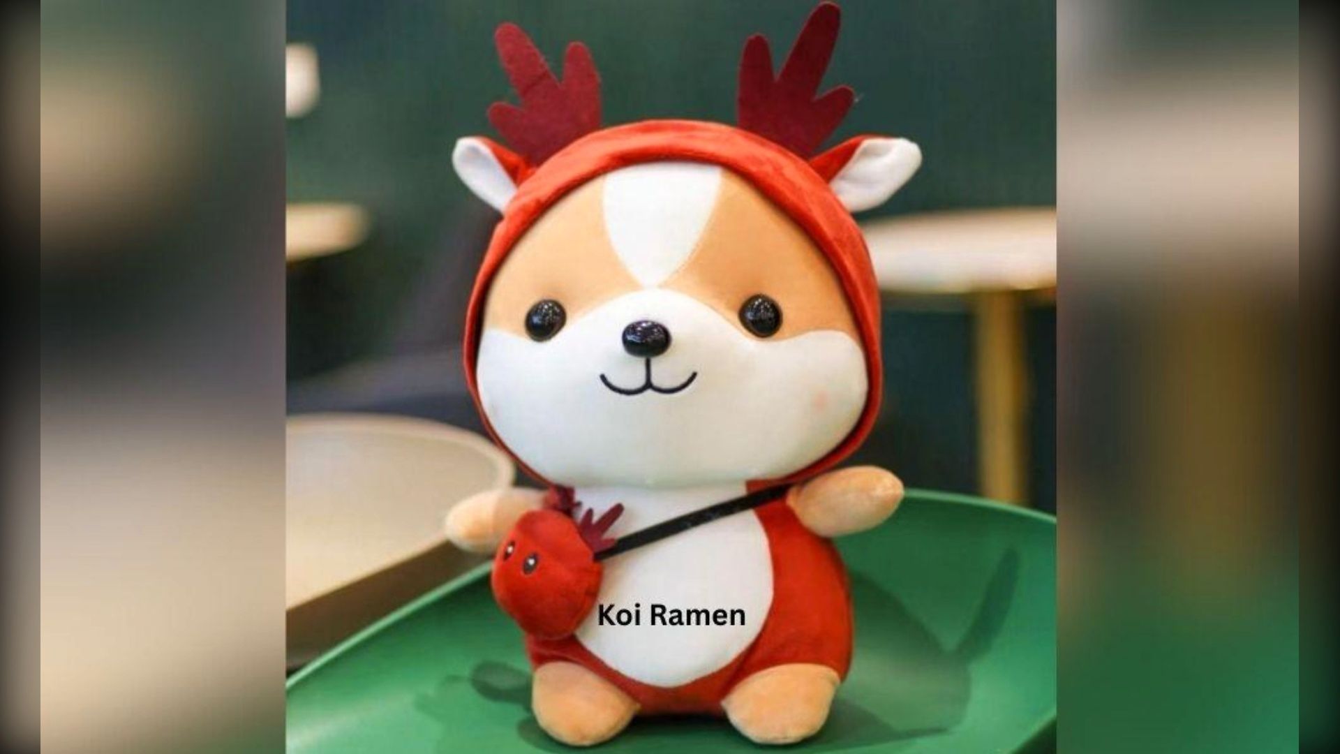 KOI Stuffed Animal--Red