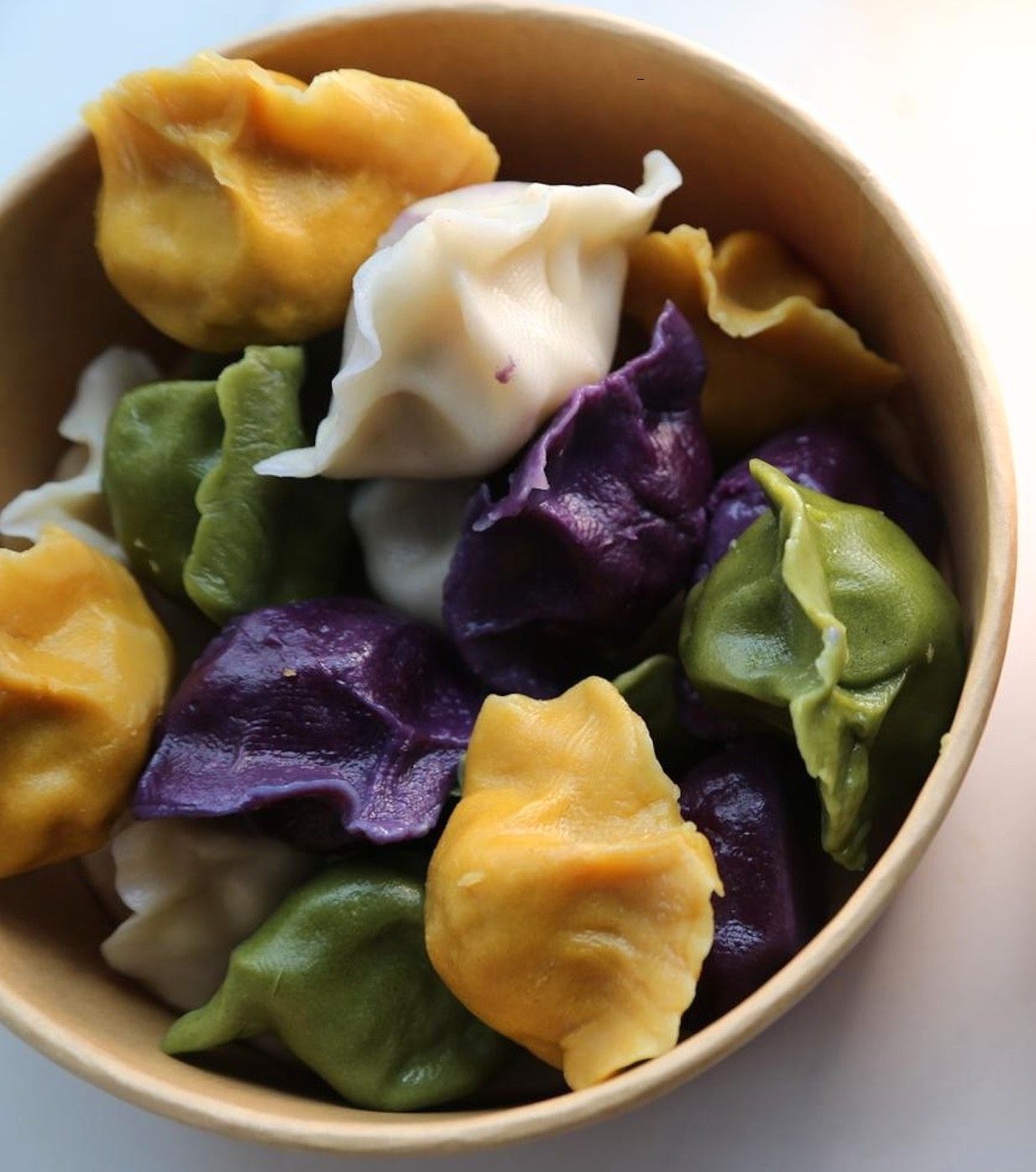 Four-Color Dumpling Platter (Chicken Onion And Mushroom Pork Three Delicacies (Shrimp Pork Chives) B