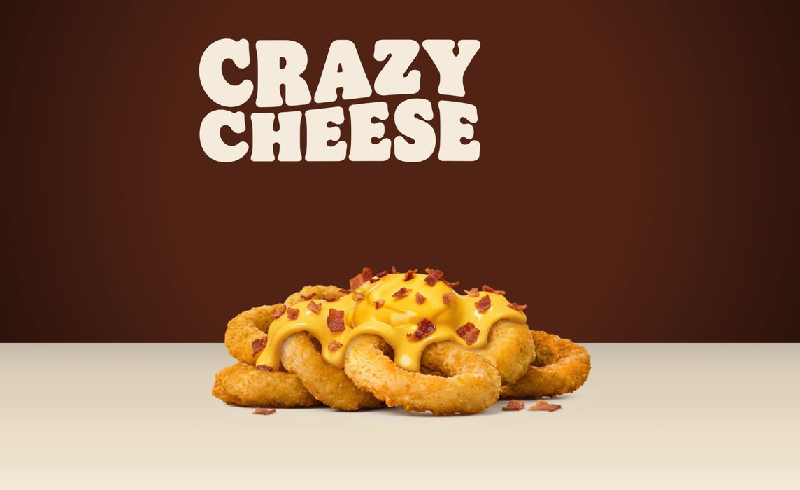 Loaded Onion Rings - Cheddar & Bacon