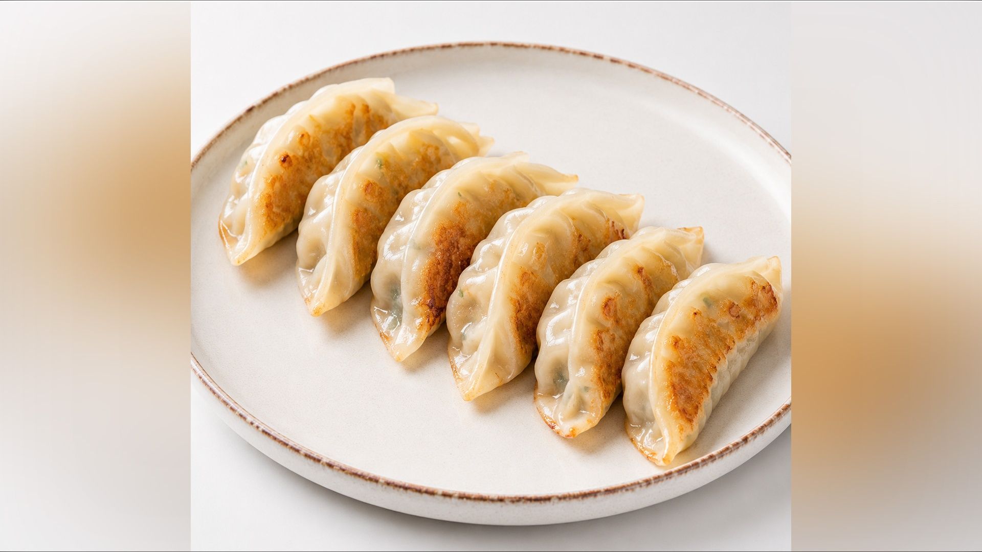 Pan-Fried Chicken Pork Dumplings-鸡肉煎饺
