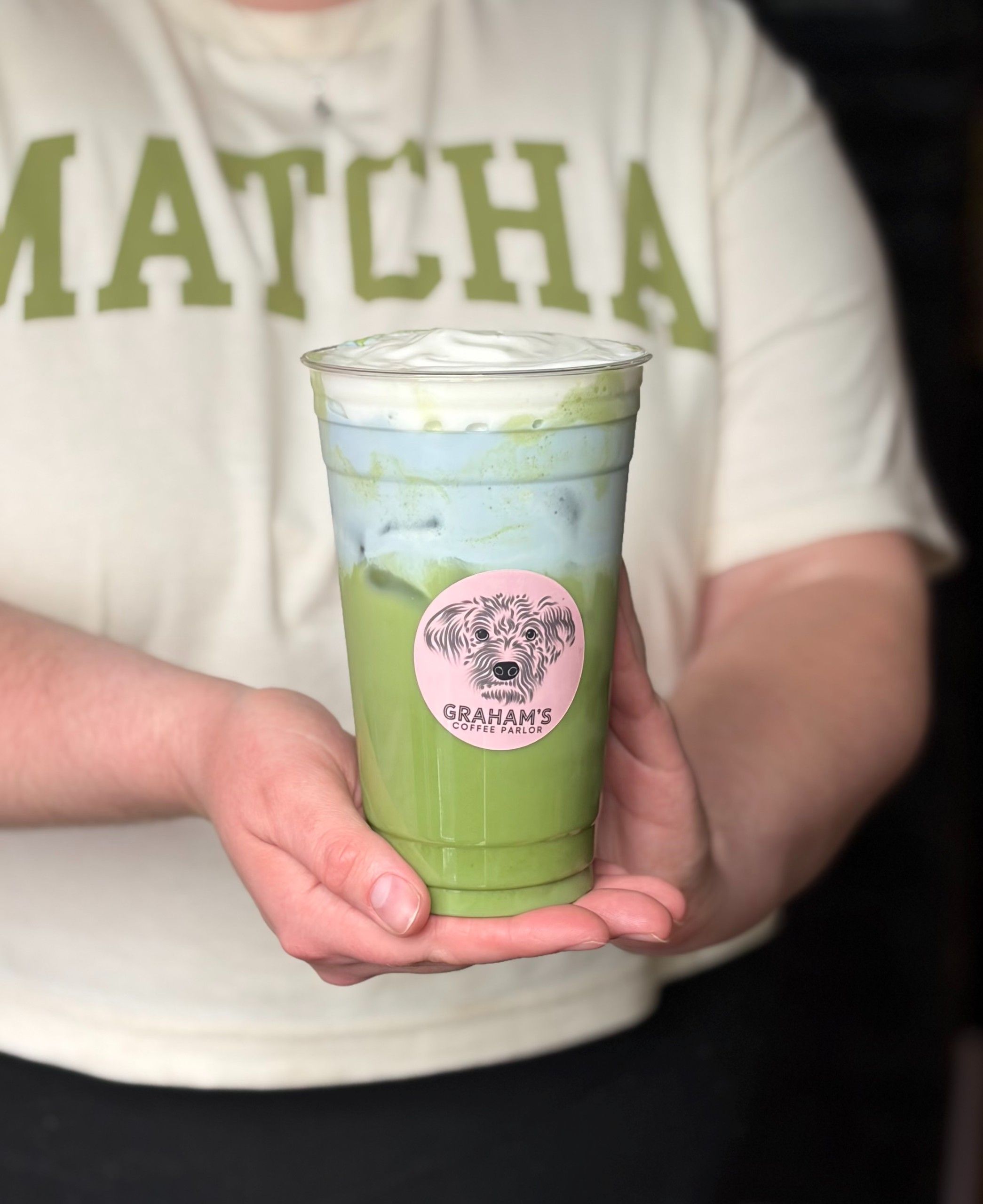 Blue Skies Tea Latte