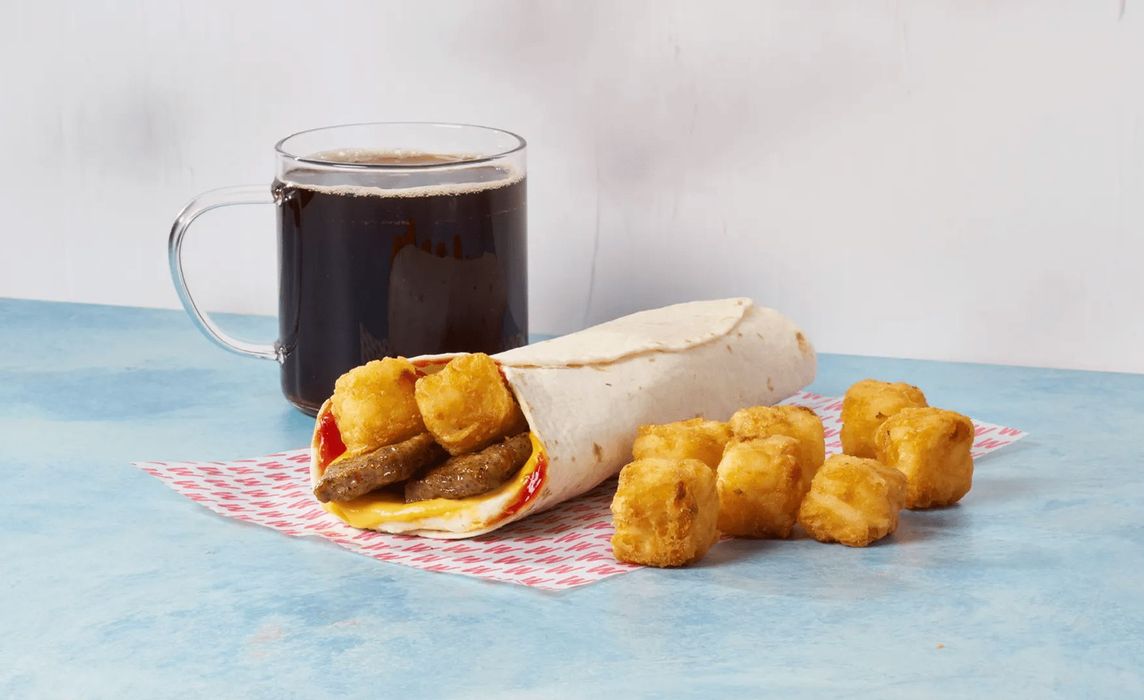 Sausage Egg Cheese Wrap Combo - Large