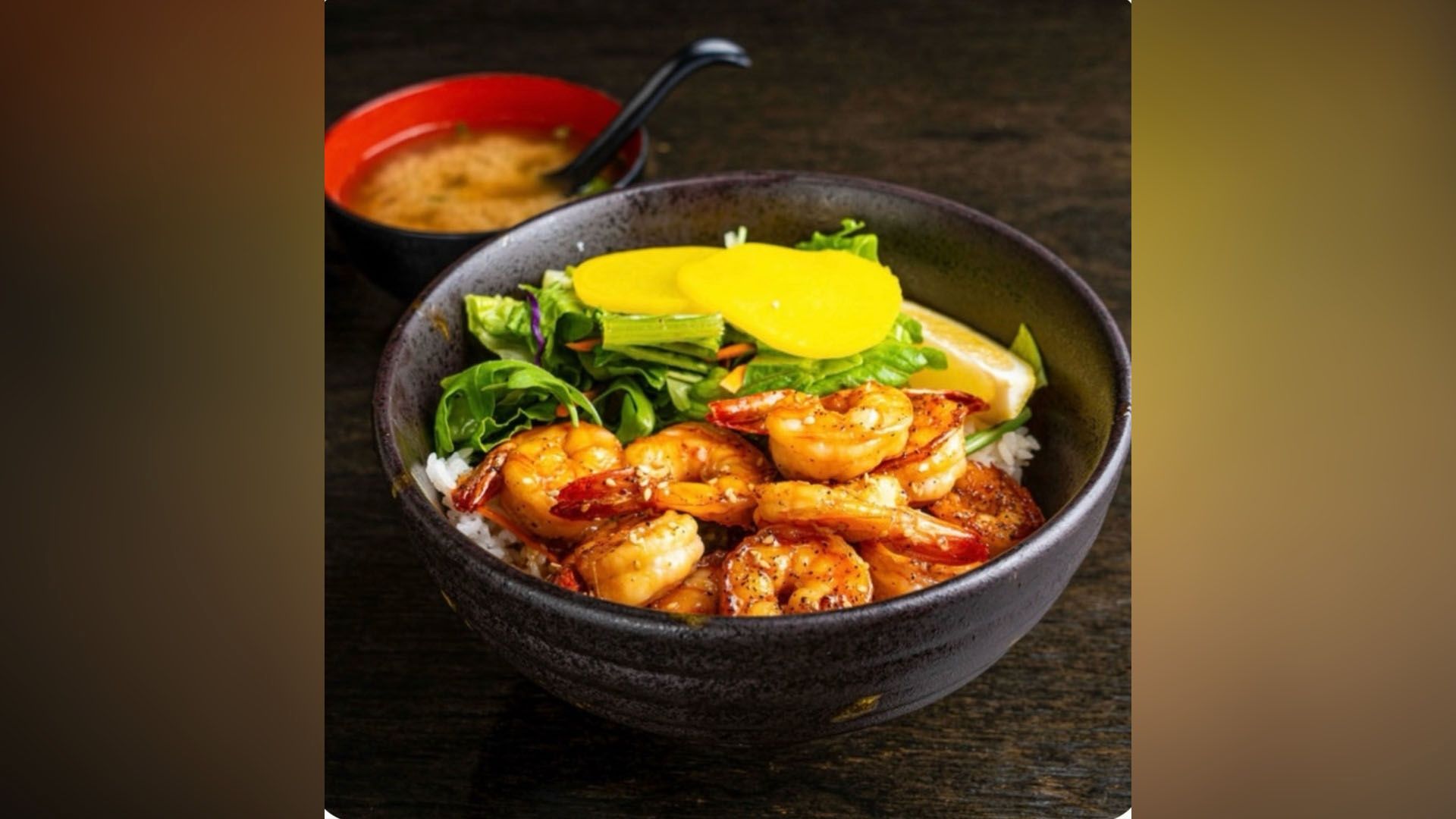 R6.Shrimp Donburi