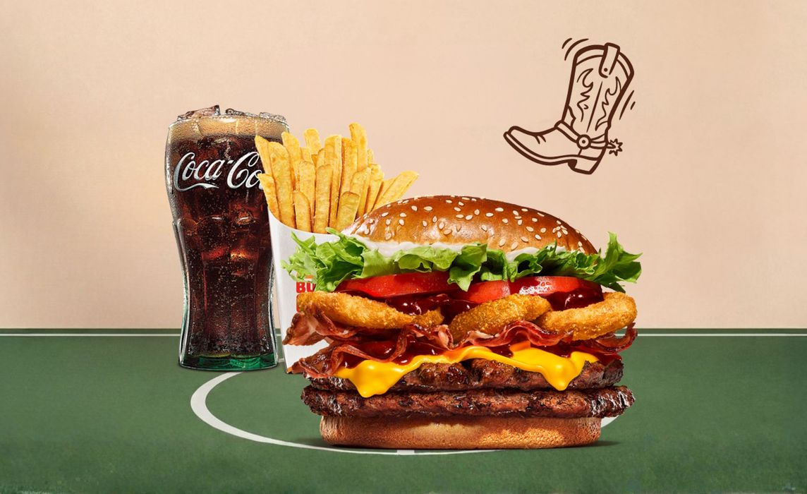 Double Texas Whopper Menu