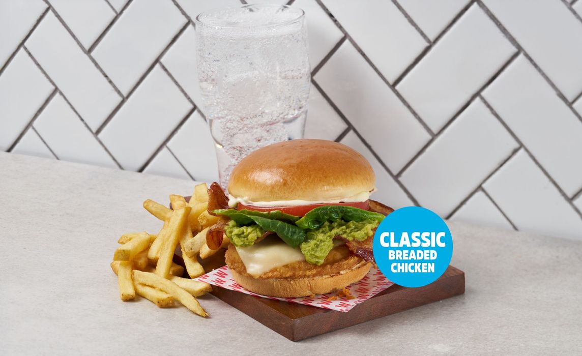 Classic Avocado Chicken Club Combo - Large