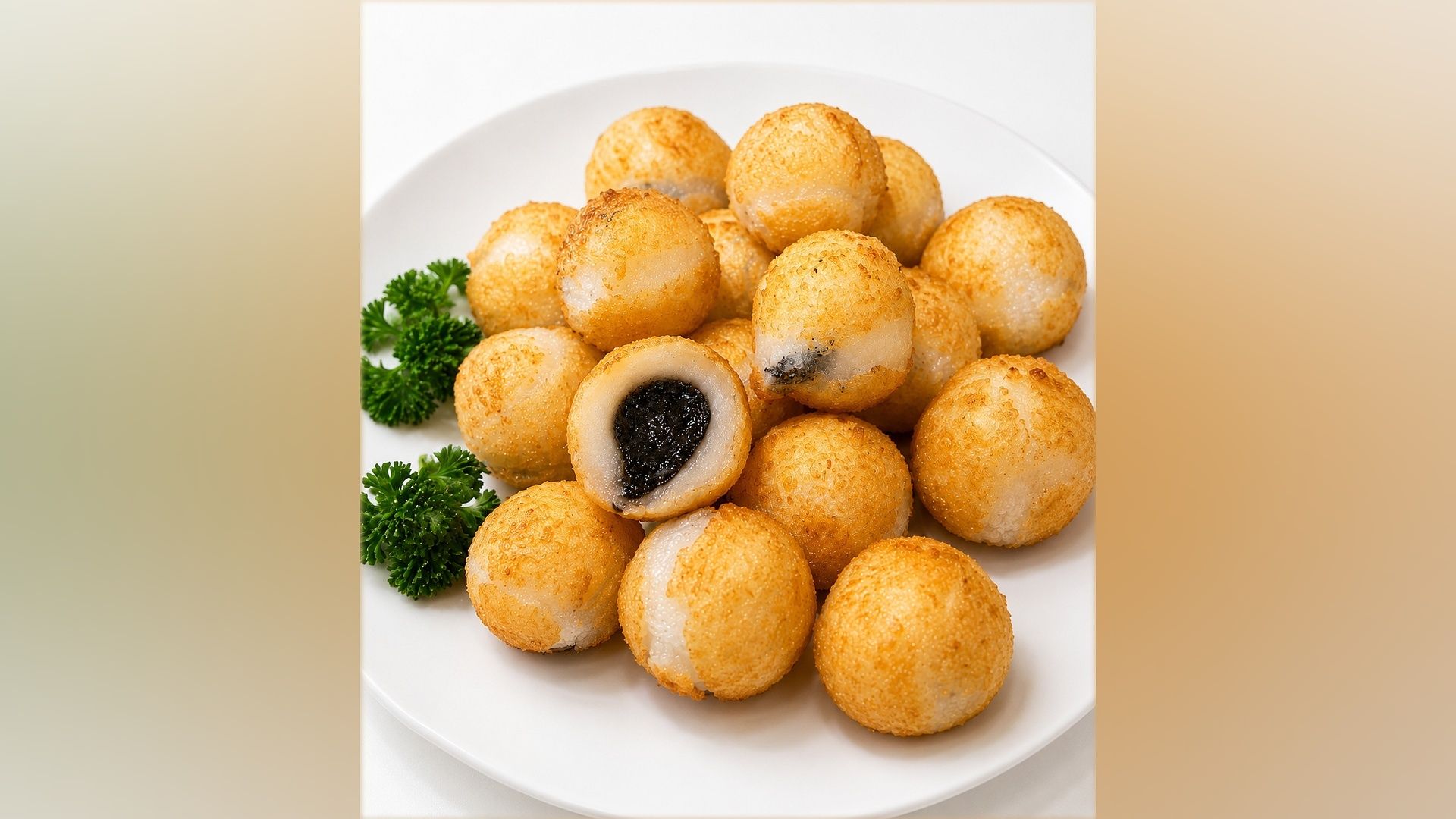 Crispy Sesame Rice Ball-脆皮芝麻小圆子