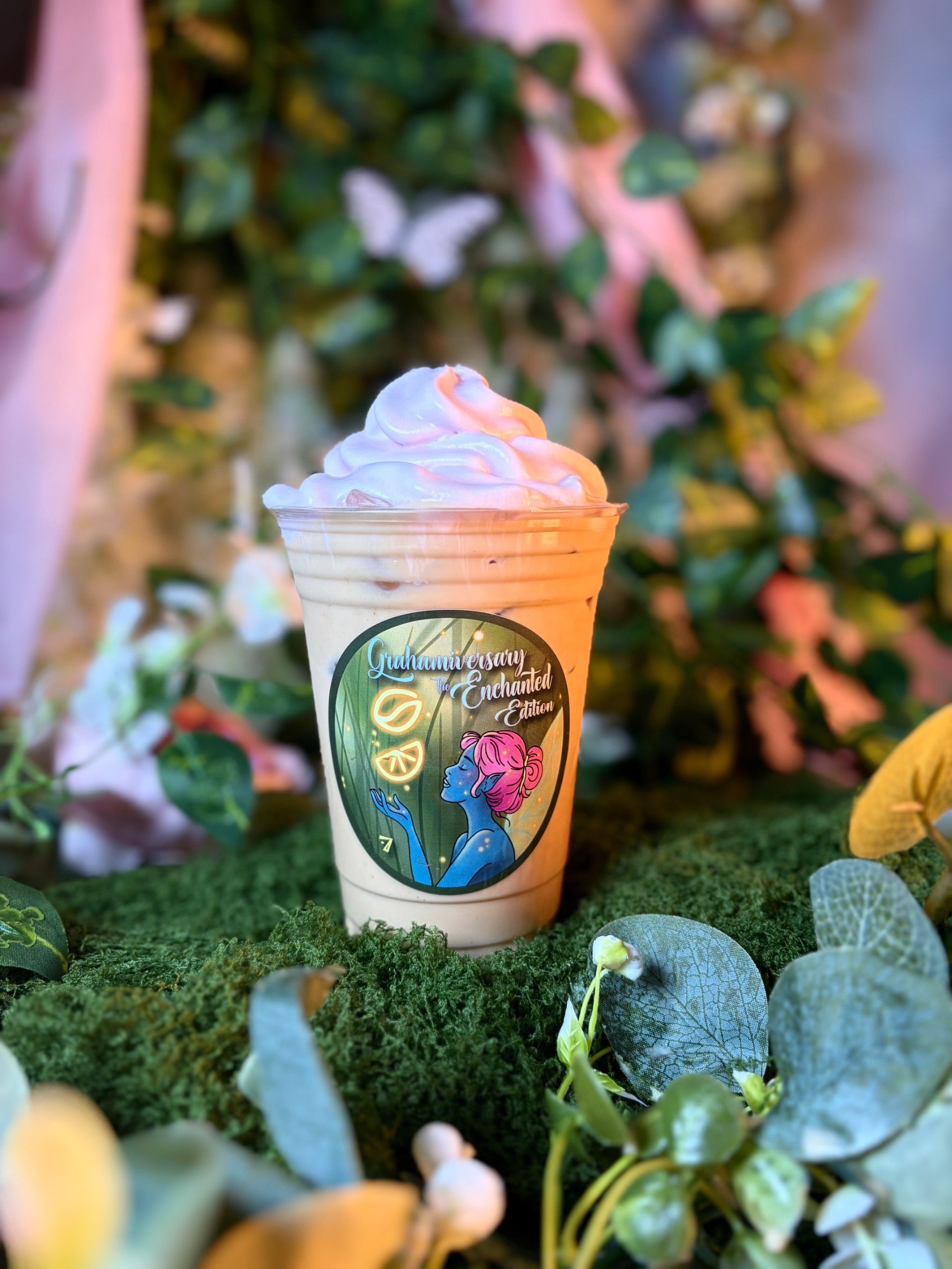 Hot Fairy Candy Latte